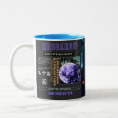 Cryptid Rougarou Louisiana Tweekleurige Koffiemok (Links)