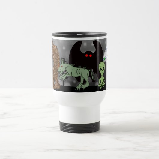 Cryptid, UFO, Big Foot, Chupacabra, Alien Mothman Reisbeker (Center)