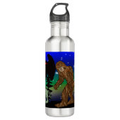 Cryptid, UFO, Big Foot, Chupacabra, Alien Mothman Waterfles (Voorkant)