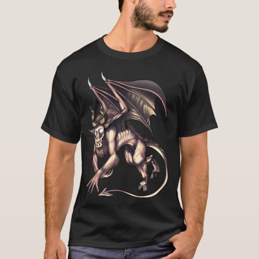 Cryptide wezen Jersey Devil T-shirt (Voorkant)