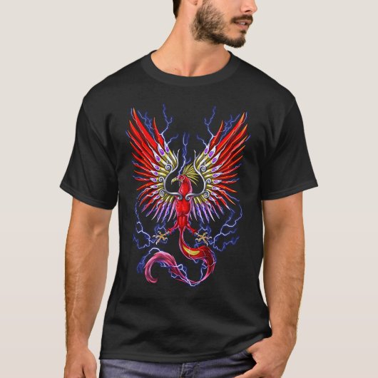 Cryptide wezen Thunderbird T-shirt (Voorkant)