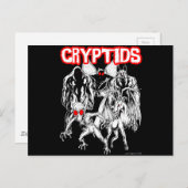 cryptiden briefkaart (Voorkant / Achterkant)