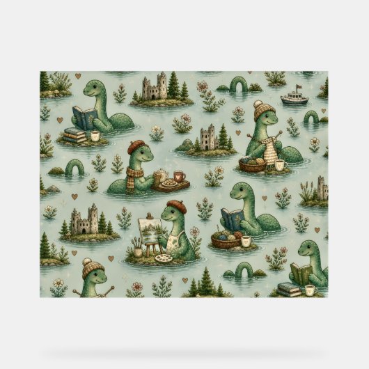 Cryptides confortables Nessie Monstre du Loch Ness (Recto)