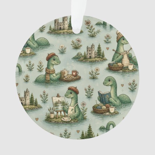 Cryptides confortables Nessie Monstre du Loch Ness (devant)