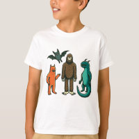 Cryptische vrienden: Bigfoot, Chupacabra, Nessie,