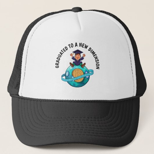 Crypto-Afstuderen Trucker Pet (Voorkant)