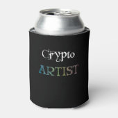 Crypto Artist Dark Blikjeskoeler (Blikje Voorkant)