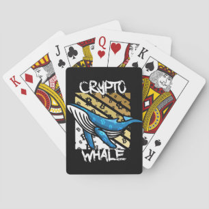 Crypto Btc Walvis - Crypto munt Pokerkaarten