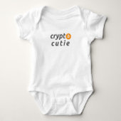 Crypto Cutie Baby Bodysuit (Voorkant)