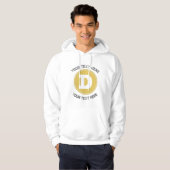 crypto d pièce modifiable citation sweat - shirt à (Devant entier)