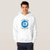 crypto d pièce modifiable citation sweat - shirt à (Devant entier)