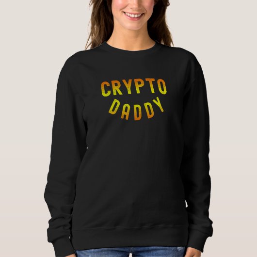 Crypto Dad Cryptocurrency Trui (Voorkant)