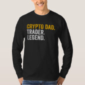 Crypto Dad Trader Legend T-shirt (Voorkant)