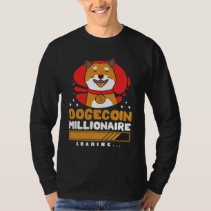 Crypto DogeCoin Millionaire Loading T-shirt