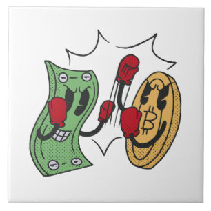 Crypto Fight Club Tegeltje