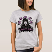 Crypto Girl T-shirt (Voorkant)