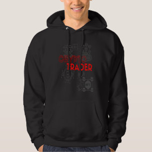 Crypto-handelaar voor investeerder NFT-cryptovalut Hoodie