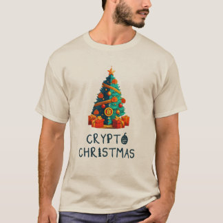 Crypto Kerstboom - Bitcoin T-shirt