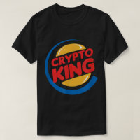 Crypto Koning Grappige Parodie Ontwerp