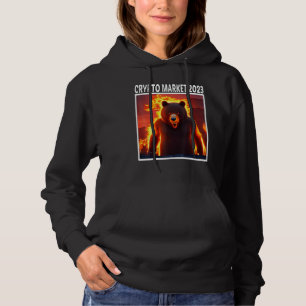 Crypto Market 2023 Beer Market Stock Trading Reces Hoodie