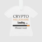 Crypto Millionaire Chargement drôle trading nft (dos)