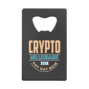 Crypto Millionaire - Elke dag Kredietkaart Flessenopener
