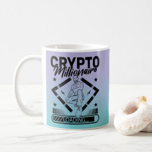 CRYPTO MILLIONAIRE LADING - FUNNY CRYPTOCURRENCY KOFFIEMOK