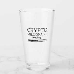 Crypto Millionaire Loading alstublieft wachten Glas