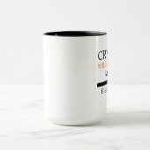 Crypto Millionaire Loading grappige trading nft Mok (Midden)