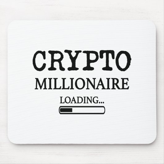 Crypto Millionaire Loading Muismat (Voorkant)