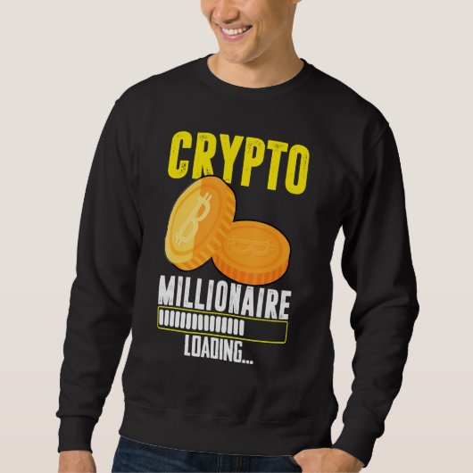 Crypto Millionaire Loading Trui (Voorkant)