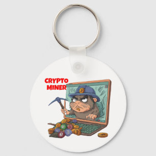 Crypto Miner Sleutelhanger