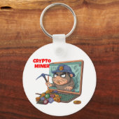 Crypto Miner Sleutelhanger (Achterkant)