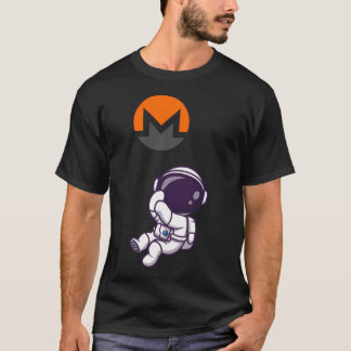 Crypto Monero - Astronaut naar de maan T-shirt