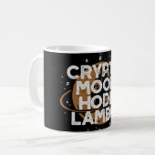 Crypto Moon Koffiemok (Voorkant links)