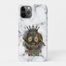 Crypto Motivation | Bitcoin | Prove them wrong  iPhone 11 Pro Hoesje