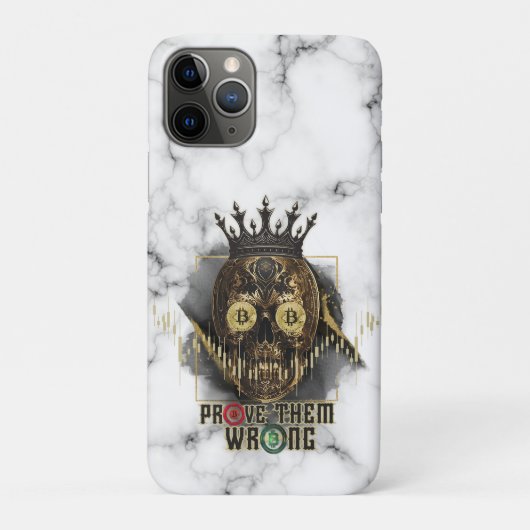 Crypto Motivation | Bitcoin | Prove them wrong  Case-Mate iPhone Case (Achterkant)