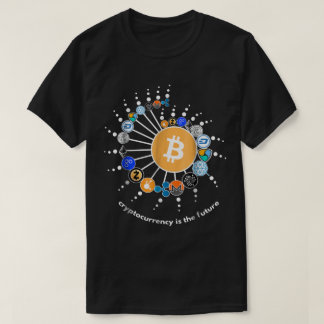 Crypto Netwerk Digitaal Design T-shirt
