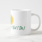 Crypto Never Sleeps But I Do Mug Extra Grote Beker (Rechts)