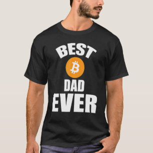 Crypto Papa Bitcoin Beste Papa Ooit BTC Crypto Bit T-shirt