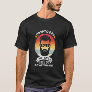 Crypto Papa Maar Slimmere Bitcoin Cryptocurrency B T-shirt
