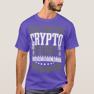 Crypto Patriot Investor Forex Trade Cryptocurrency T-shirt