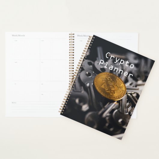 Crypto Planner (Devant avec enveloppe)