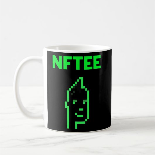 Crypto Punk Nftee [Nft niet-fungibele tokens] Koffiemok (Links)