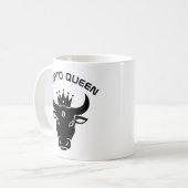 Crypto Queen gepersonaliseerd Koffiemok (Voorkant links)