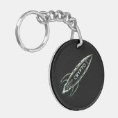 Crypto-raket Sleutelhanger (Voorkant Links)