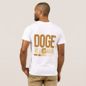 Crypto Revolution : T-shirt Bold Statement pour Di (Dos entier)