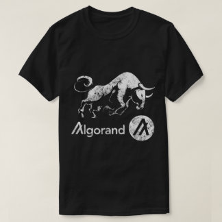 Crypto Stier | Futuristische Blockchain Beleggersk T-shirt