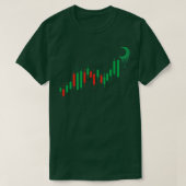 Crypto Trading Hodl Candlestick Hodler T-shirt (Design voorkant)