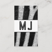 Crypto Wallet Zebra Recovery Seed Phrase 24 Visitekaartje (Achterkant)